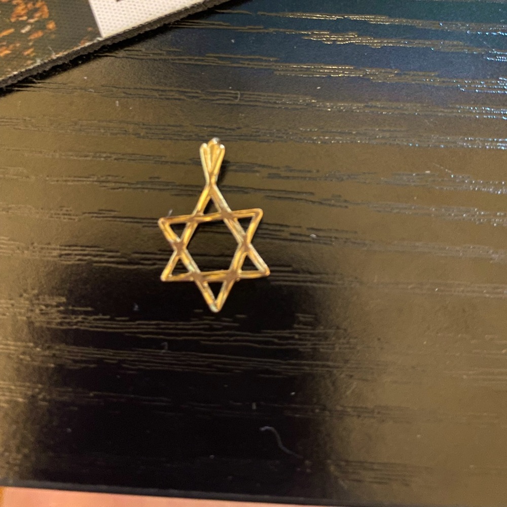 14k Star of David Charm